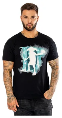 Immagine prodotto di Maglietta unisex Dobby acquerello nera di Harry Potter, taglia S