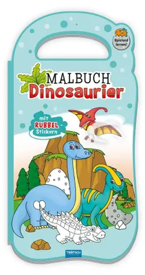 Immagine prodotto di TRÖTSCH - Malbuch Rubbelsticker "Bauernhoftiere" | Malbuch mit Stickern zum Ausschneiden, Auftragen und Aufrubbeln: Stickerbuch mit vielen fröhlichen