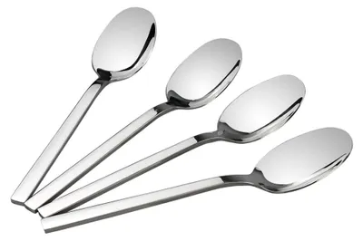 Produktbild von Edelstahl Esslöffel Set mit 12 Stück