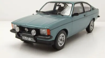 Produktbild von Norev 183654 Opel Kadett C Rallye Winterfest 1978 türkis 1:18