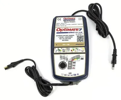 Productafbeelding van OPTIMATE OPTIMATE 7 Select 12V (TM250), 10A, 9-traps lader