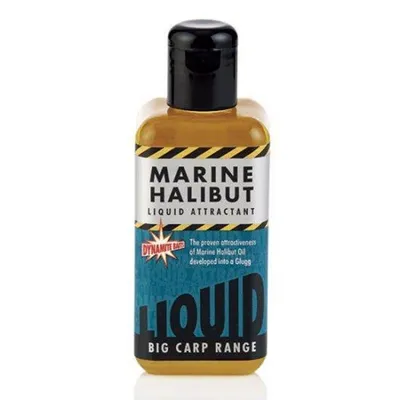 Produktbild von Dynamite Baits Liquid Attractant Marine Halibut 250 ml Powder Additiv