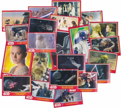 Obrázek produktu pro TOPPS - Spar 3 - Star Wars - Cesta ke Star Wars - 50 různých základních karet - německy