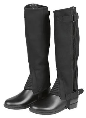 Immagine prodotto di Kerbl Minichaps ClassicStretch Gr. S waschbar mit Reißverschluss schwarz 328774