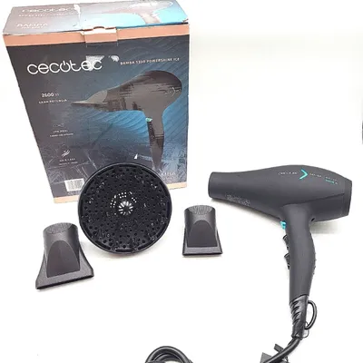 Produktbild von Cecotec 04204, AC, Schwarz, Einfarbig, Hängeschlaufe, 3 m, 2600 W