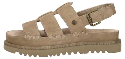 Image de Warmbat Wenlock Women Sandalen Plat - Beige - Maat 40