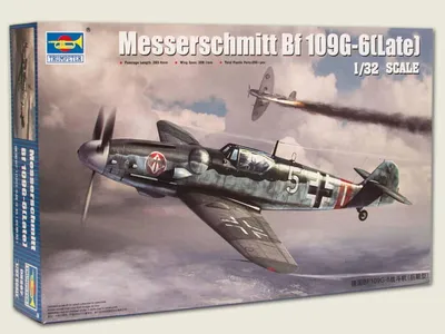Produktbild von Trumpeter Messerschmitt Bf 109G-6(Late)  1:32 2297