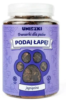 Obrázek produktu pro UNISZKI Podaj łapę Агнешко - pamlsky pro psy - 210 g