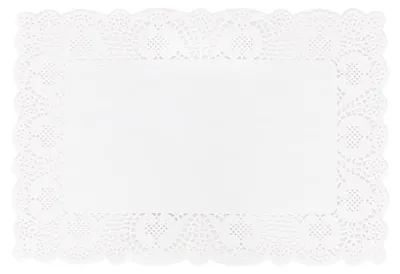 Produktbild von Tortenspitzen, rechteckig, 365x250x0,07 - 100 Stück