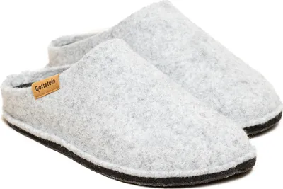 Produktbild von Gottstein Classic-Co Pantoffeln Nahtloser Wollfilz, Herausnehmbare Innensohle, Rutschfeste Sohle