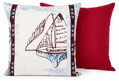 Zdjęcie produktu dla Poszewka na poduszkę Home Elements Sailboat