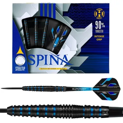 Produktbild von Harrows Spina Black & Blue 90% - Steeldarts