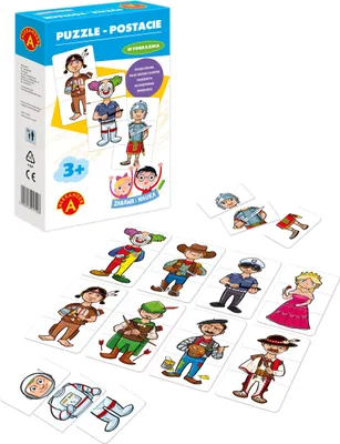 Produktbild von Puzzle Postacie