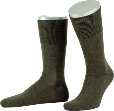 Produktbild von feine Jagdsocken Jagdstrümpfe Schurwolle Trachtensocken Funktionsstrümpfe für Jäger, Farbe:Oliv, Größe:46/47
