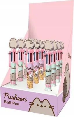 Image de Stylo à bille automatique 6 couleurs (12 pièces)