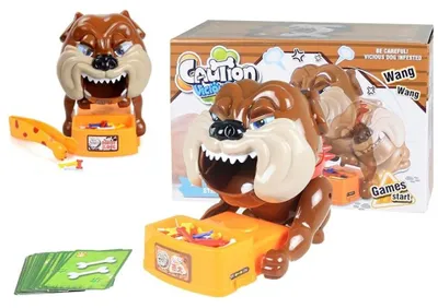 Produktbild von Bissiger Hund Spiel Geschicklichkeitspiel Spiel für Kinder 3+