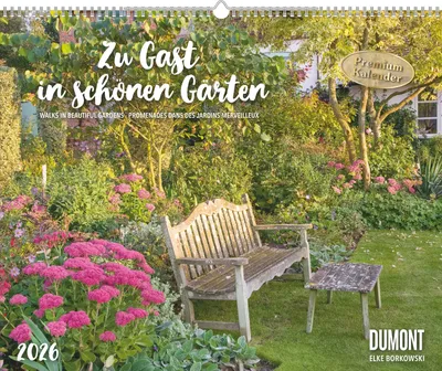 Produktbild von DUMONT - Zu Gast in schönen Gärten 2026 - Garten-Kalender Querformat 52 x 43 cm - Fotografien von Elke Borkowski für Gartenliebhaber