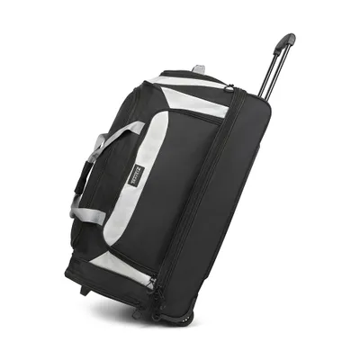 Produktbild von TravelZ 70 cm Rolltasche mit Zugstange – Reisetasche mit Rollen 96 Liter – Schwarz