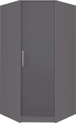 Produktbild von Masseno Drehtürenschrank VANO 95/190/95cm 1-türig Anthrazit