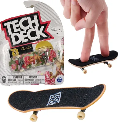 Zdjęcie produktu dla Tech Deck Fingerboard Skateboard Primitive Rodriguez + naklejka