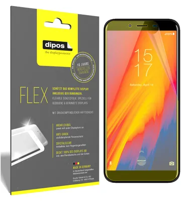 Produktbild von 3x Schutzfolie für HomTom S99 Folie, 100% Displayabdeckung, dipos Flex
