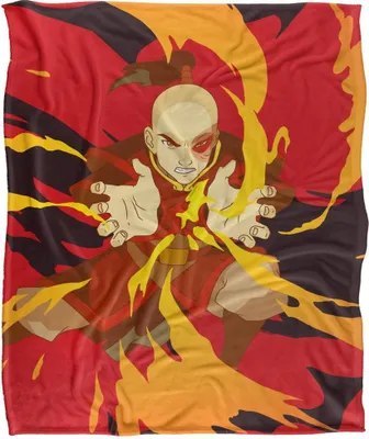 Produktbild von Avatar: The Last Airbender - Decke, Seidig, Supersoft TV24678 (Einheitsgröße) (Bunt)