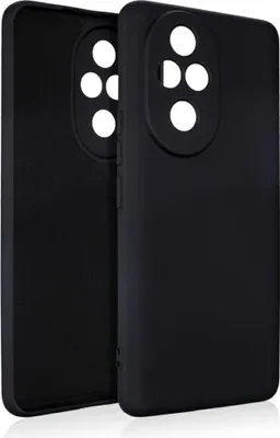 Produktbild von Beline Silikonhülle Schwarz für Honor 200 Pro