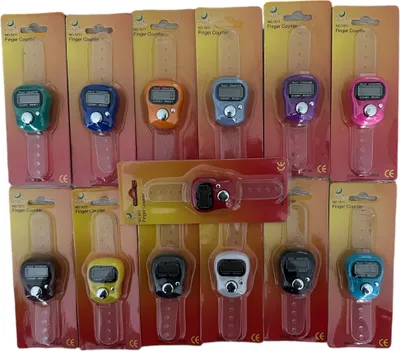 Produktbild von 5 Stück Zikirmatik / Finger Counter / Digital Counter / Mehrere Farben
