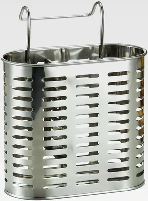 Produktbild von Edelstahl Küchenutensilienhalter, Edelstahl Besteckständer, Küchenbesteckhalter, für Küche Essstäbchen Gabel Löffel