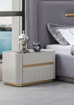 Produktbild von Schlafzimmergarnitur Schlafzimmer Bettenmöbel Schlafzimmerkombination Set 3ltg