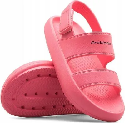 Produktbild von Leichte Schaumsandalen mit Klettverschluss ProWater PRO-24-05-02K Rosa 33