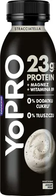Zdjęcie produktu dla YoPRO Jogurt pitny o smaku stracciatella 270g