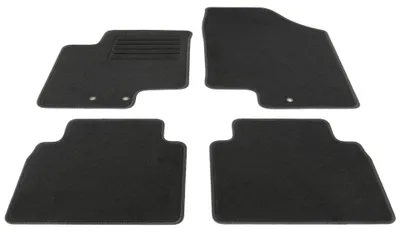 Fußmatten Set für Hyundai ix20, Bj. 11/2010-7/2019, schwarz
