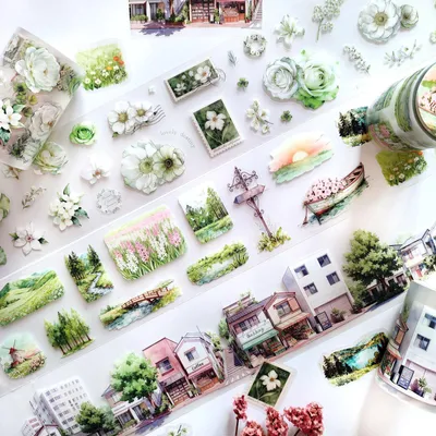 Zdjęcie produktu dla Różnorodne naklejki do scrapbookingu do kreatywnych projektów