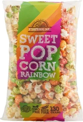 Produktbild von Pophouse Sweet Popcorn Rainbow 130g