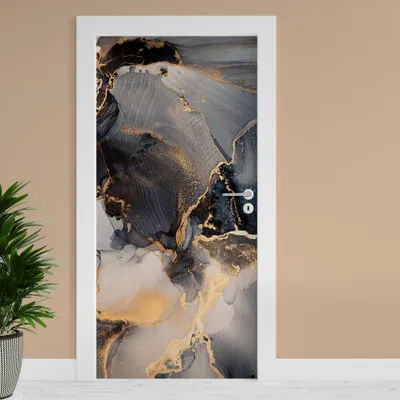 Produktbild von Türfolie "Marmor" 90x200cm Türposter Deko Aufkleber Folie Tapete TF02-04