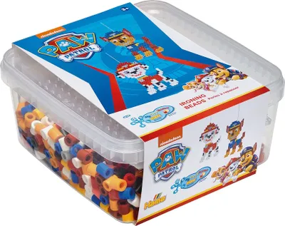 Produktbild von Hama Bügelperlen maxi + Stiftplatte "Paw Patrol" in Box 900 Bügelperlen