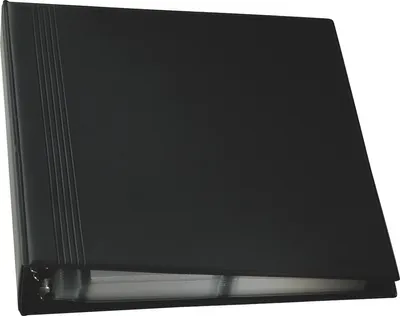 Produktbild von Sigel - Visitenkartenordner Sigel 400 kRT 90x58mm schwarz | 1 Stück | 5 Stücke