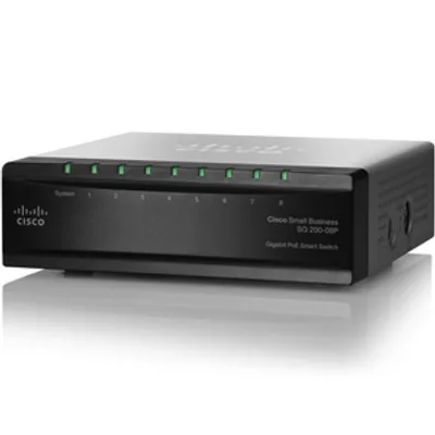 Produktbild von Cisco SLM2008 PoE - Managed - L2 - Vollduplex - Power over Ethernet (PoE)