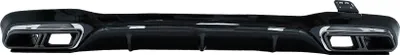 Obrázok produktu pre Vzduchový difúzor pre Mercedes triedy E W213 16-19 zadný tlmič E63 vzhľad