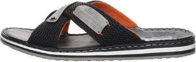 Produktbild von Rieker Pantolette Größe 45, Farbe: navy/grigio
