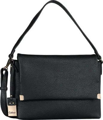 Produktbild von Gabor Clutches Gela, Flap bag M top zip, black, Schwarz