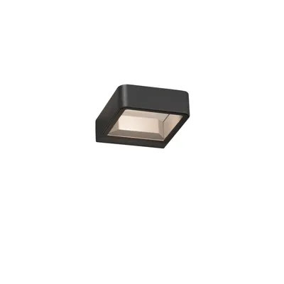 Produktbild von Faro 71273, Wandbeleuchtung für den Außenbereich, Dunkles Grau, Aluminium, IP65, I, 6 W