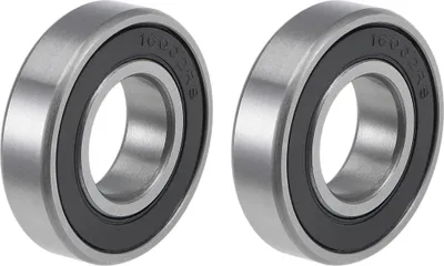 Produktbild von 2 Stück 16002-2RS Kugellager Rillenkugellager Doppelt Abgedichteter Chromstahl Z2 Lager 15mm X 32mm X 8mm