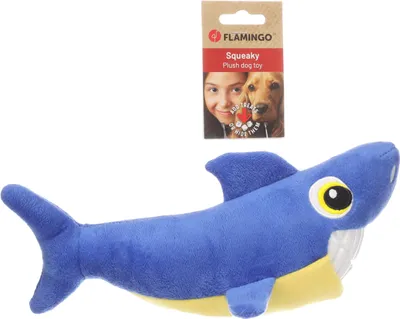 Obrázek produktu pro Hračka pro psy Flamingo Gebla žralok modrá