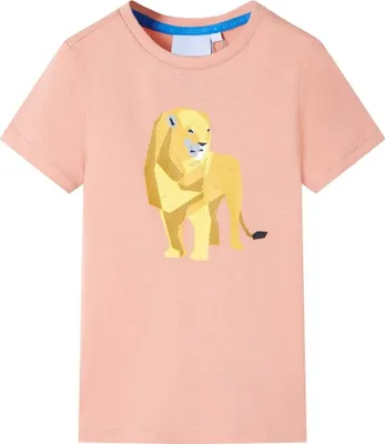 Produktbild von CLORIS Kinder-T-Shirt Hellorange 116, 0,17 kg