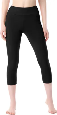 Image de Leggings 3/4 en coton pour femme Merry Style MS10-430 (noir, XL)