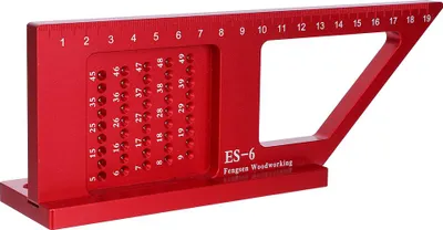 Produktbild von Anreißlineal aus Aluminiumlegierung, Schreiner-Hilfsmesswerkzeug