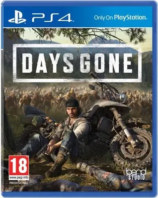 Cover art for the video game Days Gone.