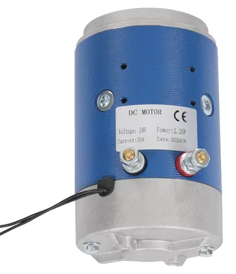 Immagine prodotto di Motore CC, 2700 giri/min, coppia 8 N-m, blu